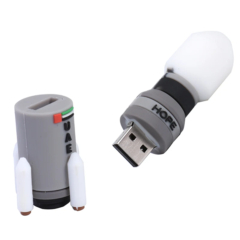 Black JASTER новейший мультфильм Мини ракета USB2.0 ручка привод 4 ГБ 8 ГБ 16 ГБ 32 ГБ 64 ГБ U диск свадебный подарок - Цвет: Black