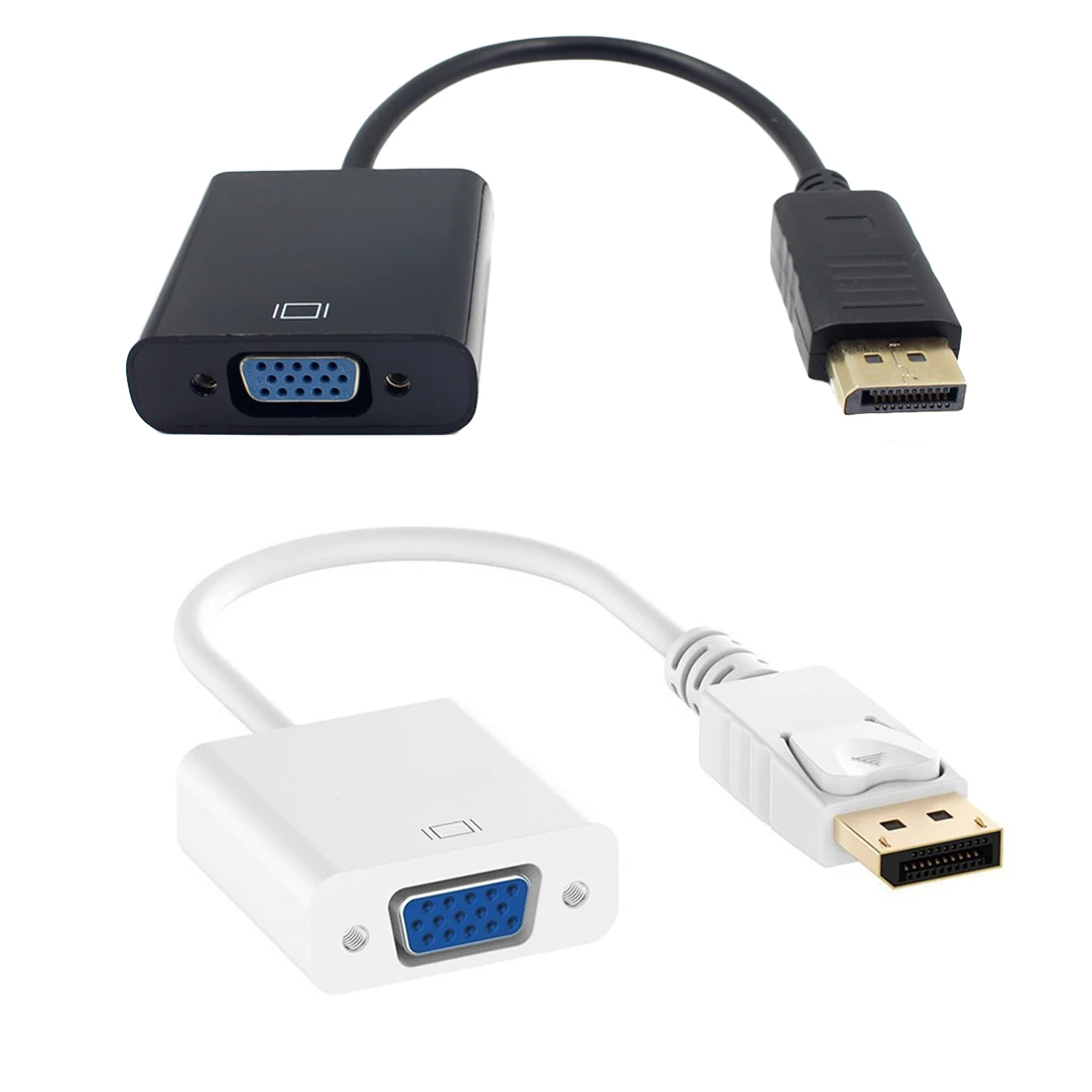 DP VGA адаптер кабель конвертер 1080P DisplayPort папа HDMI Женский конвертеры для проектора