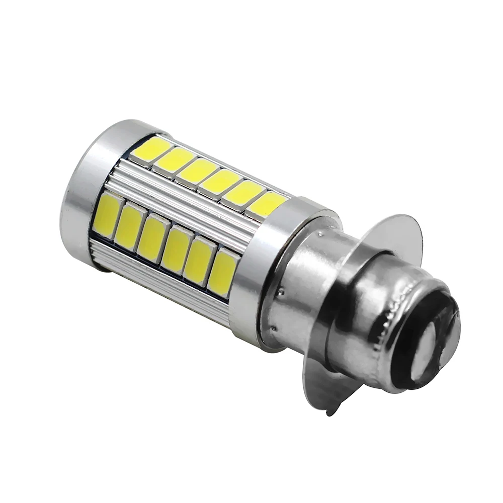 1X PX15D 33 SMD H6M светодиодный Ba20d 5630 33 светодиодный туман светильник лампа авто мото велосипед, детский велосипед/головной светильник s Высокое/ближнего света лампы 12V