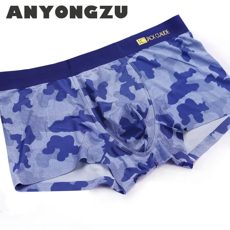 

3psc Ultrathin Breathable Summer Seamless Underwear Ice-Silk Fashion Personality Large Alternative Wearproof Comfortable Hipster