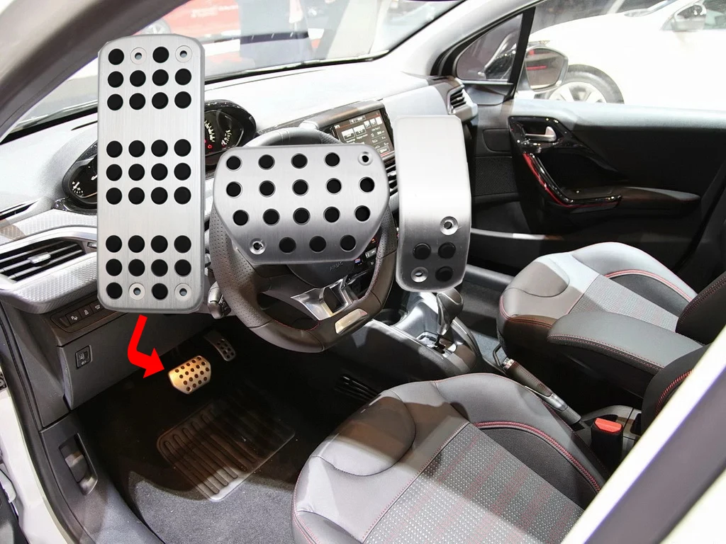 Специальная педаль DEE для Peugeot 208 автоматический акселератор топливный тормоз