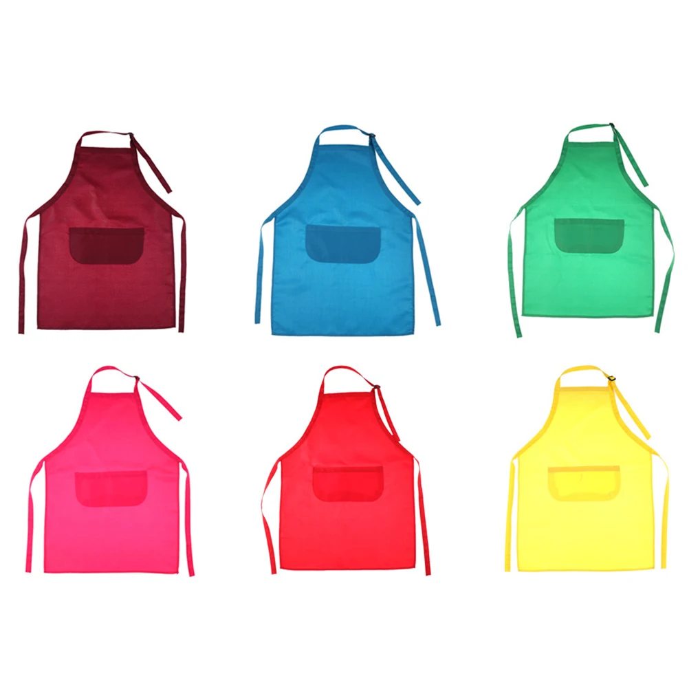 

Waterproof Painting Drawing Coat Anti-Wear Apron For Children Costume Crafts DIY Paint Antifouling Aprons For Kindergarten Kids