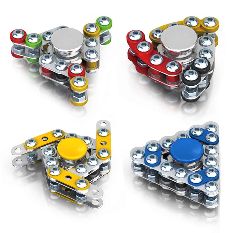 Новый креативный металлический кончик пальцев спираль сделай сам новый