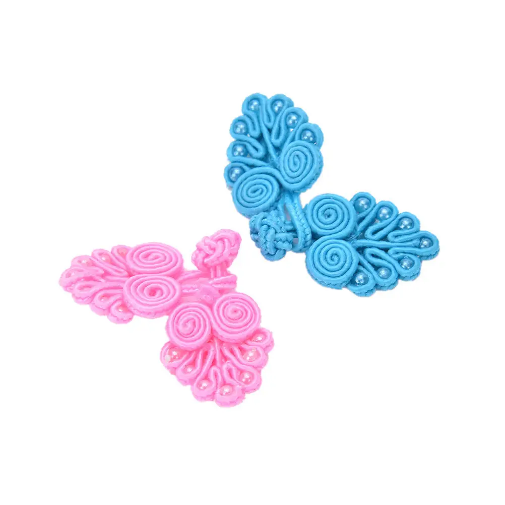 4 шт. высококачественные китайские лягушки пуговицы ручной работы китайский узел