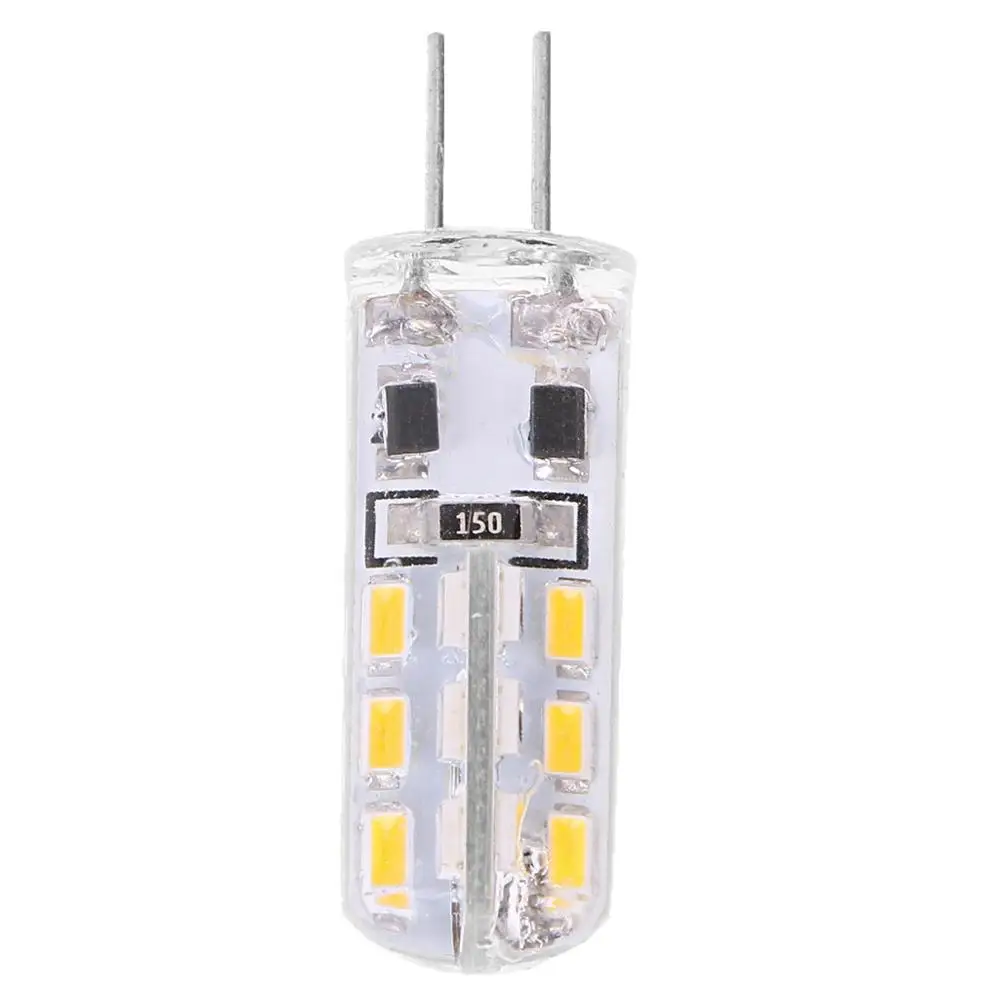 G4 силикагель 2 Вт 24 светодиодный Ода SMD 3014 Холодный/теплый белый светильник лампа