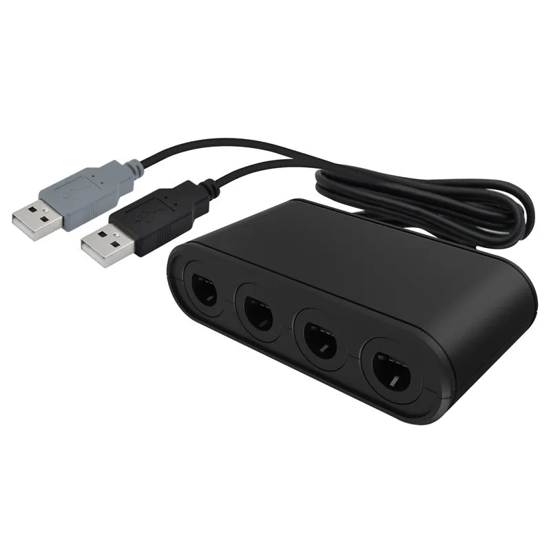 2 в 1 GameCube контроллер адаптер конвертер для WiiU переключателя NS|Запасные части| |