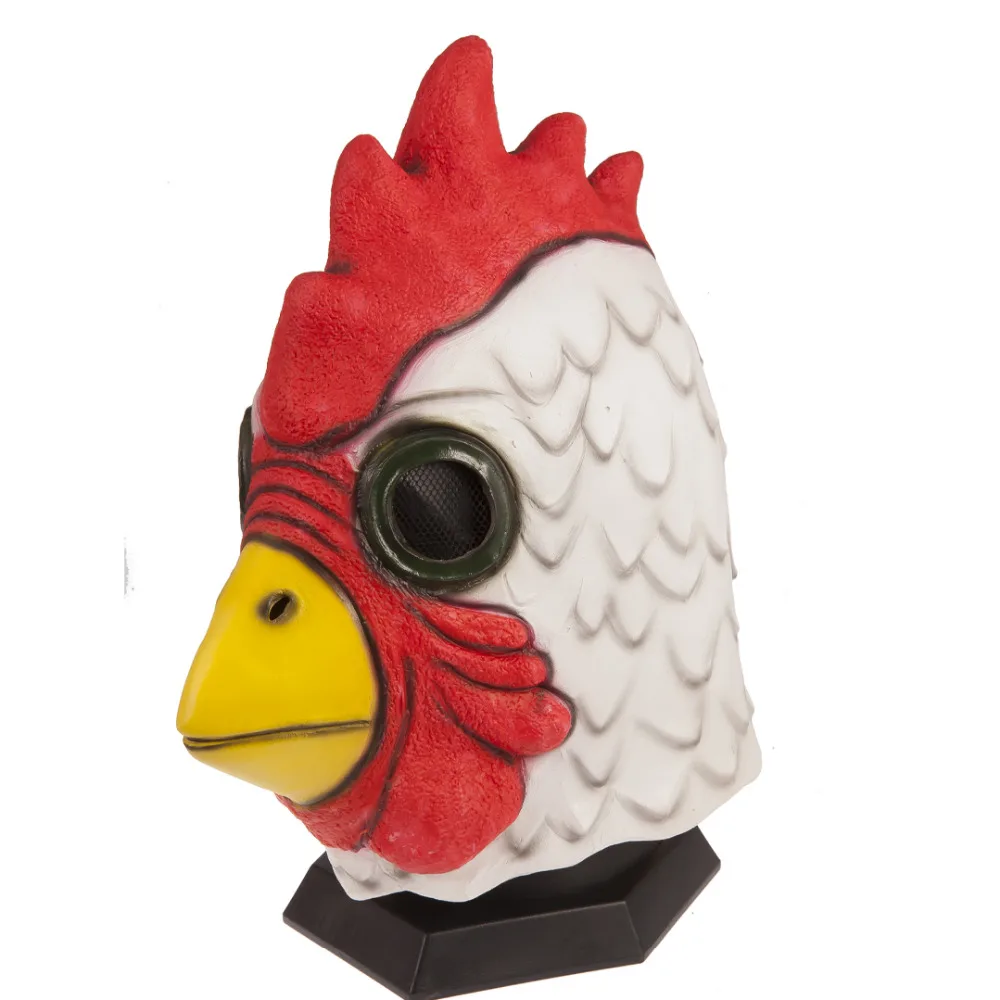 Реквизит латексная маска для взрослых хеллоуин Richard Rooster горячая линия
