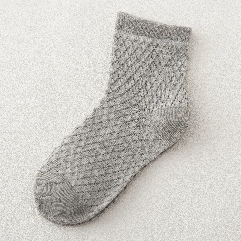 

5 Pairs/lot Mixed High Quality Infant Baby Boys & Girls Thin Summer Socks Cotton Short Mesh Children Socks Fit 0-3Y