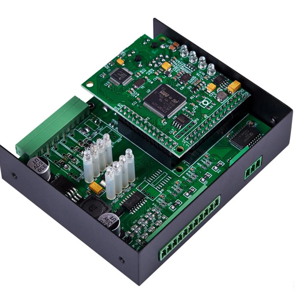 Modbus TCP RTU Ethernet удаленный IO модуль веб-мониторинг в реальном времени 4 цифровых выхода+ RJ45+ RS485 Поддержка ШИМ выход M220T