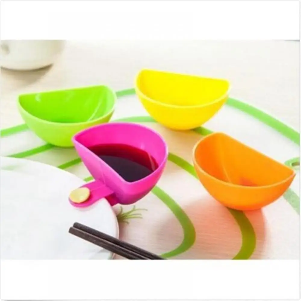 1 шт. Ассорти тарелка для салата кетчупа джема Dip зажим чашка и блюдце чашки набор