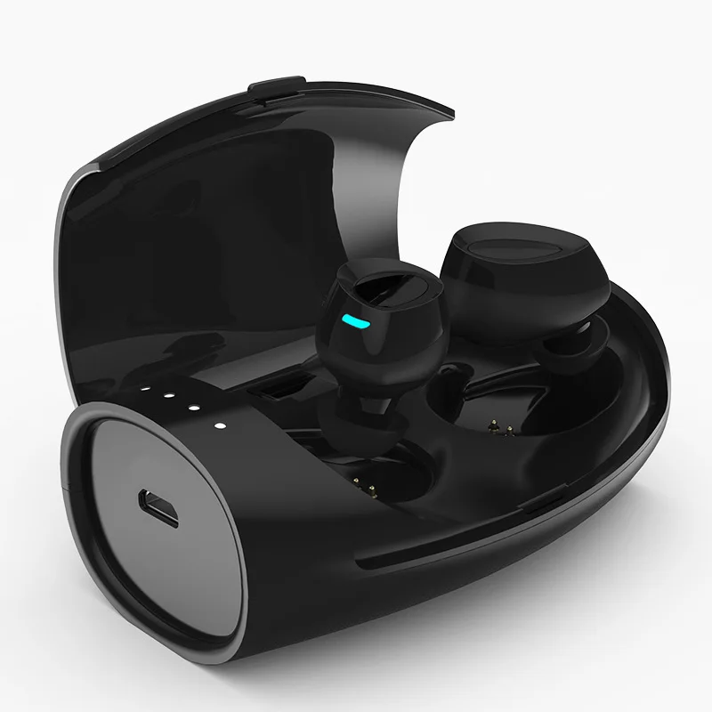 ES60 Tws двойные настоящие беспроводные наушники гарнитура с Bluetooth V5.0 спортивные для