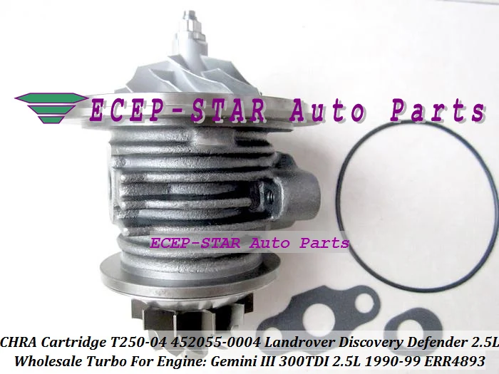 Турбо-картридж CHRA 452055 452055-5004S ERR4893 для Land-Rover Discovery Range Rover Gemini 3 300TDI 2 5 л бесплатная
