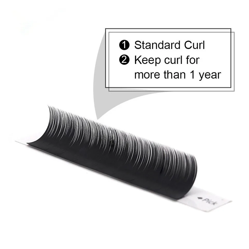 Искусственные норковые ресницы THINKSHOW для наращивания искусственные шелковые