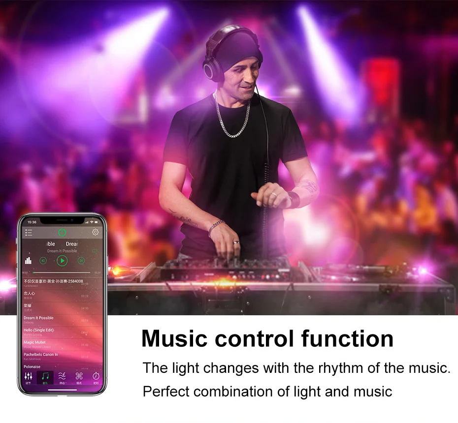 Bluetooth RGB светодиодный светильник RGBW RGBWW E27 B22 15 Вт приложение музыкальное Голосовое управление Умный светильник разноцветный светодиодный ночник домашний декор