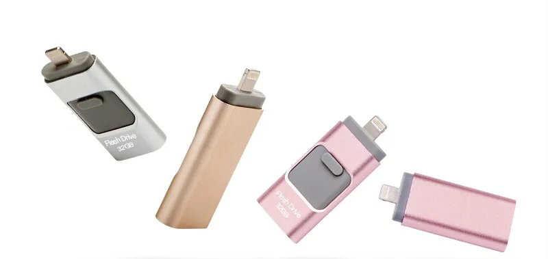 Новейший i-Flash накопитель iflash HD u-диск Micro USB интерфейс 3 в 1 для Android/iPhone 8/6/X/6 Plus/7 iPad iPod/PC/MAC 8/16/32 /64 ГБ