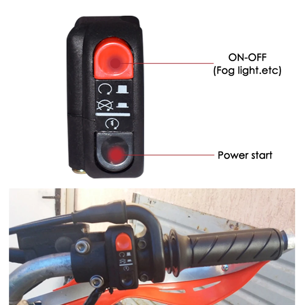 7/8&quot Motorcycle Handlebar Power Horn headlight Switch Assembly For BMW GS Honda Yamaha Suzuki|motorcycle handlebar switch assembly|motorcycle