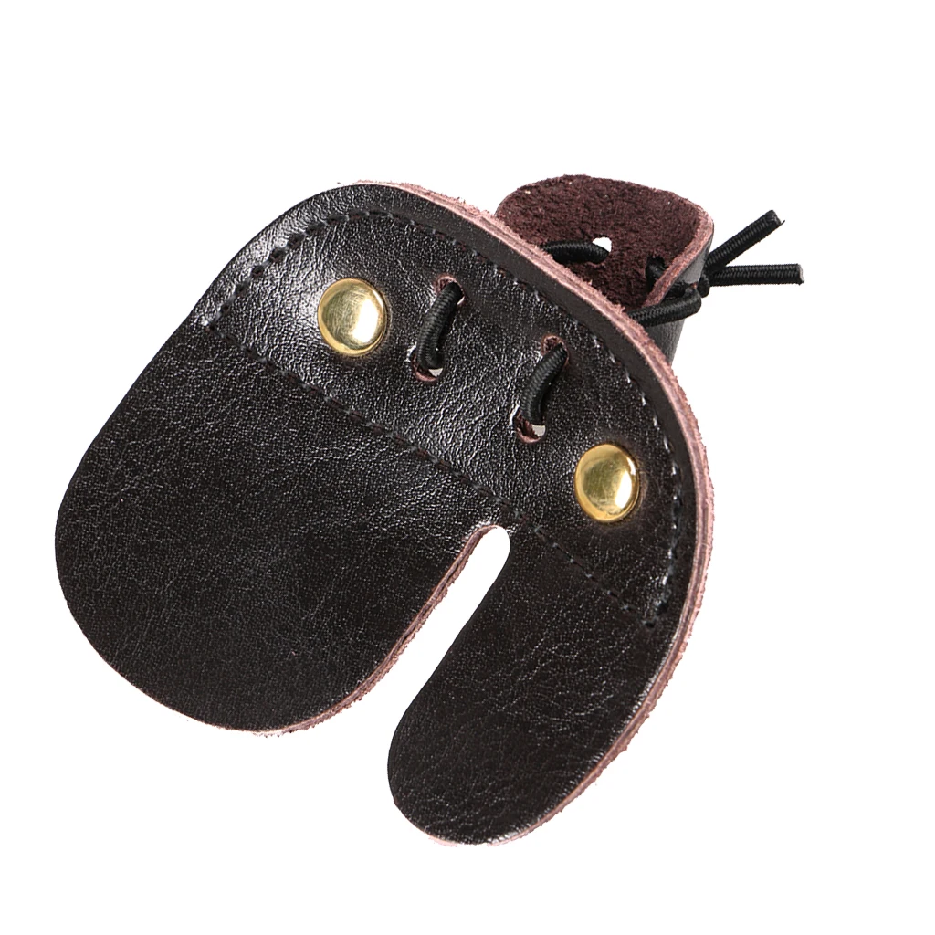 Perfeclan Durable 1 Piece Archery Finger Tab Guard Glove Protective Gear Cotton Weave Rein Halters | Спорт и развлечения