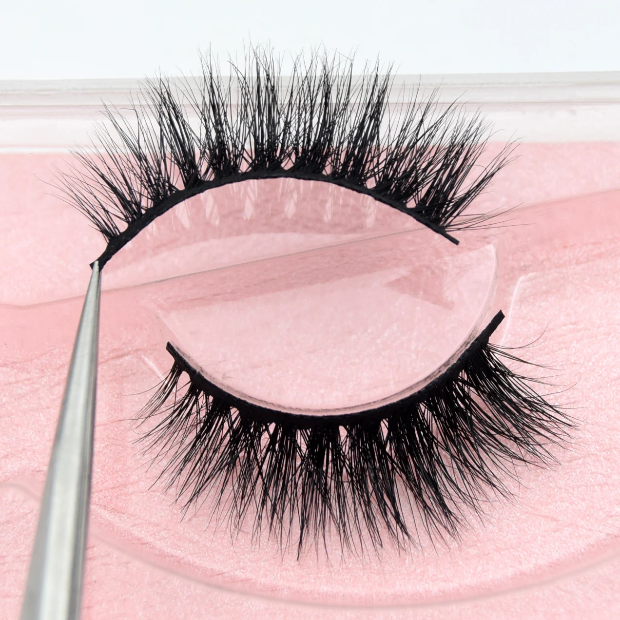 Visofree Lashes 3D норковые ресницы безжалостные накладные ресницы из норки крест-накрест ручной работы норковые ресницы для макияжа искусственная кожа M05