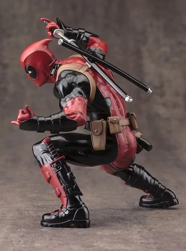 1 шт. X men Deadpool ПВХ 16 см фигурку игрушки ARTFX + Дэдпул Super Heroes Модель Дети Рождество
