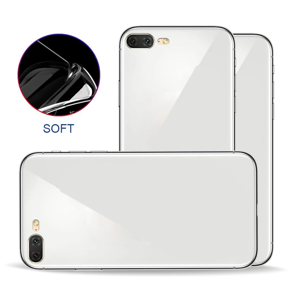 Прозрачный мягкий чехол из ТПУ с защитой от падения для мобильного телефона ONEPLUS