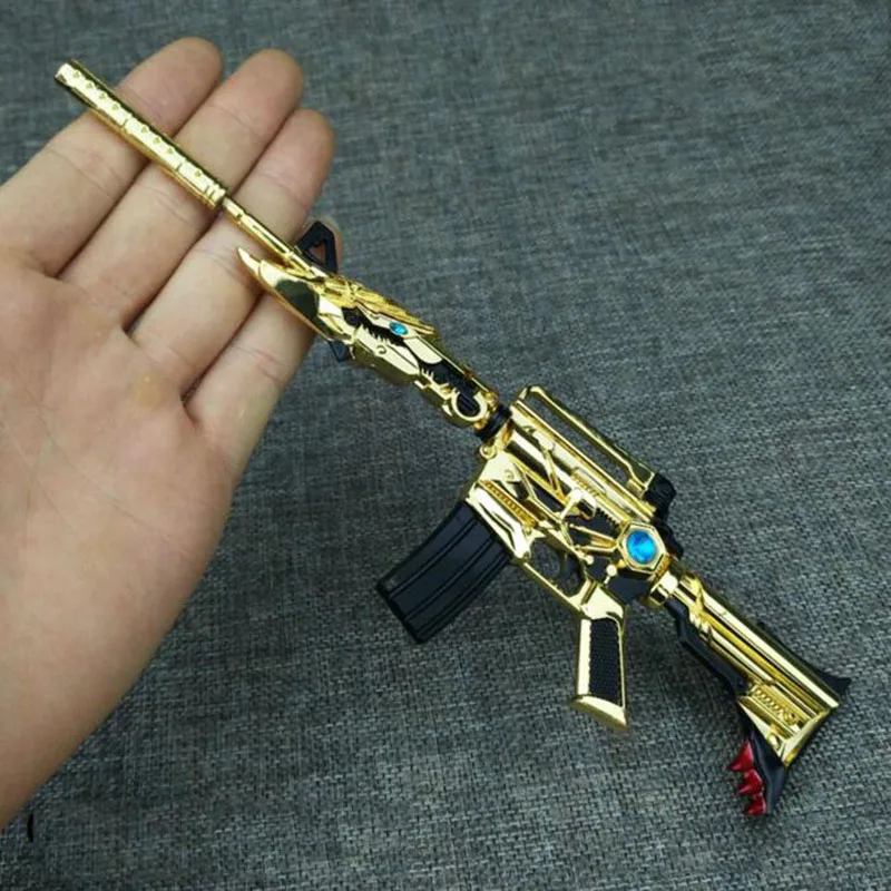 CF Cross Fire Ak47 Металлический Игрушечный Пистолет с рамкой armas brinquedos Destiny кулон не может снимать героическое оружие игры Реквизит модель A033
