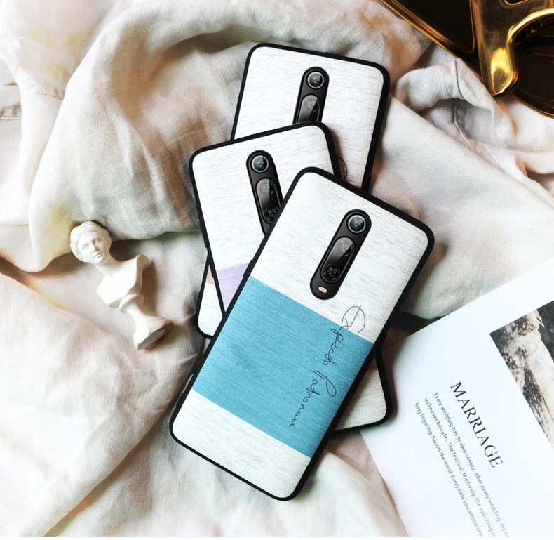 Для Xiaomi mi 9 T чехол защитная задняя крышка MOFi mi 9 T Pro хлопковая ткань цветной синий розовый 9 T противоударный чехол s