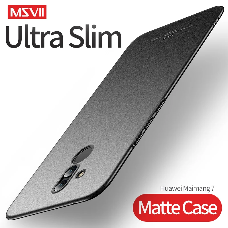 Чехол для huawei mate 20 lite тонкий матовый чехол MSVII из поликарбоната с полным покрытием