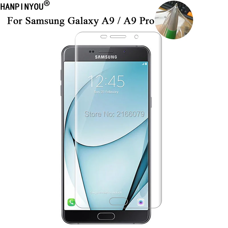 Мягкая ТПУ Защитная пленка для Samsung Galaxy A9 (2016) A9000 / Pro A9100 6 0 дюйма|Защитные стёкла и