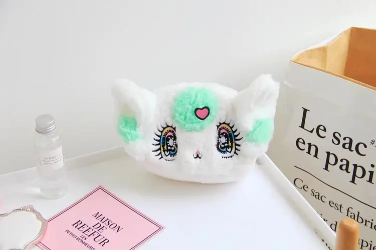 Мультфильм милый Peropero звезда слезливая большие глаза кролик WEGO Esther Loves Chuu кролик косметичка ноль кошелек хранилище косметичка
