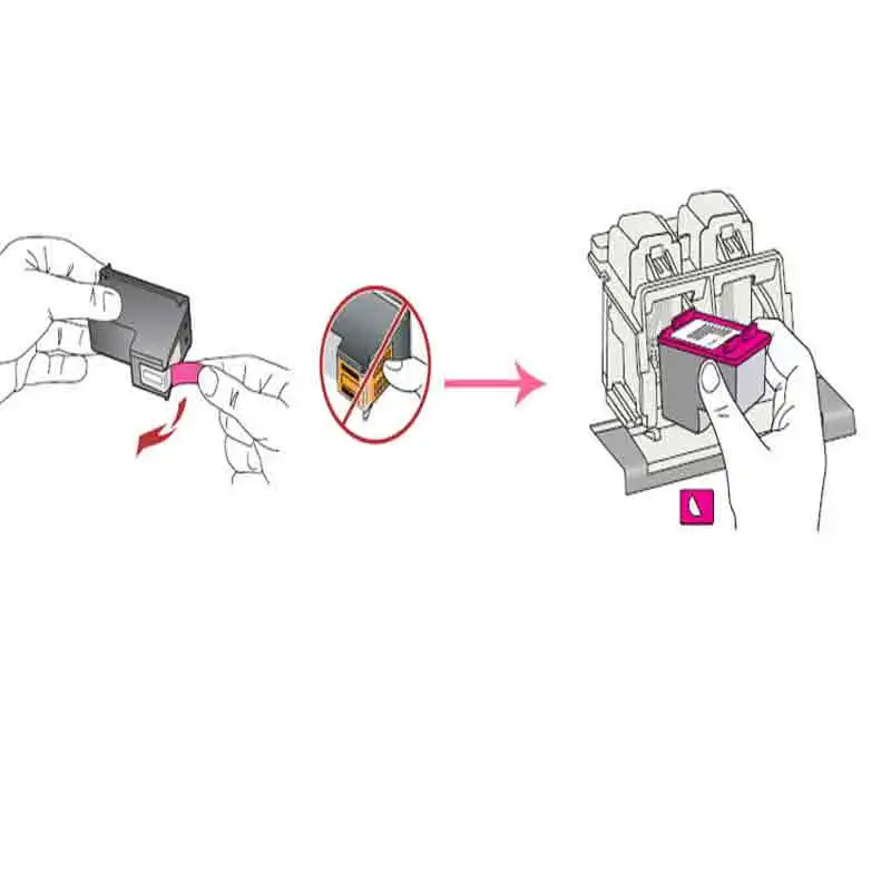 Hisaint для HP 22 hp 22xl чернильный картридж с чернилами Deskjet D1360 D1460 D2360 D2460 3920 3940 F370F380 F2120