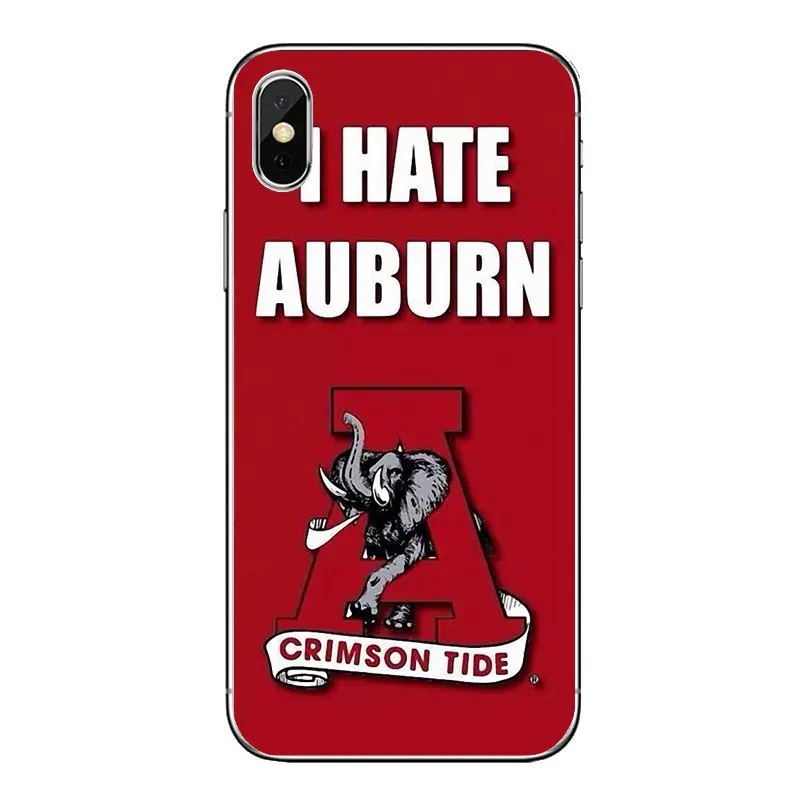 Alabama Crimson Tide ролл слон логотип с лицом силиконовые кожаный чехол для телефона LG G7 Q6