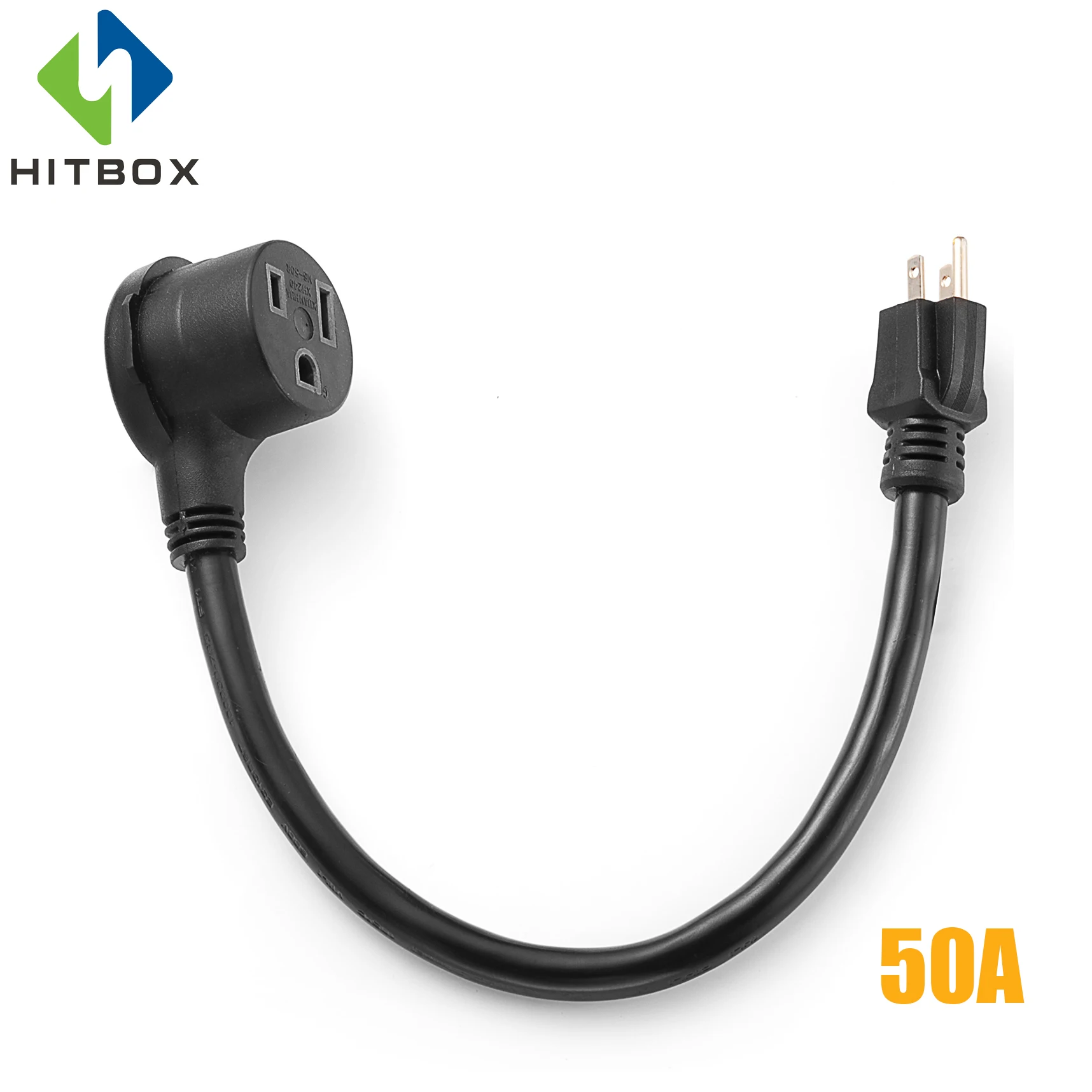Шнур адаптера HITBOX 30 А/50 а стандарта ЕС Великобритании 1 5 футов 110 В 220 14 AWG