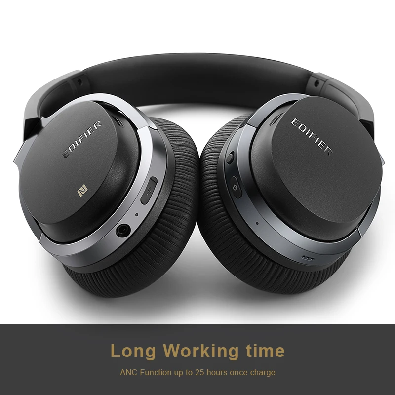 EDIFIER W860NB ANC активные шумоподавляющие bluetooth наушники беспроводные Накладные Bluetooth 4