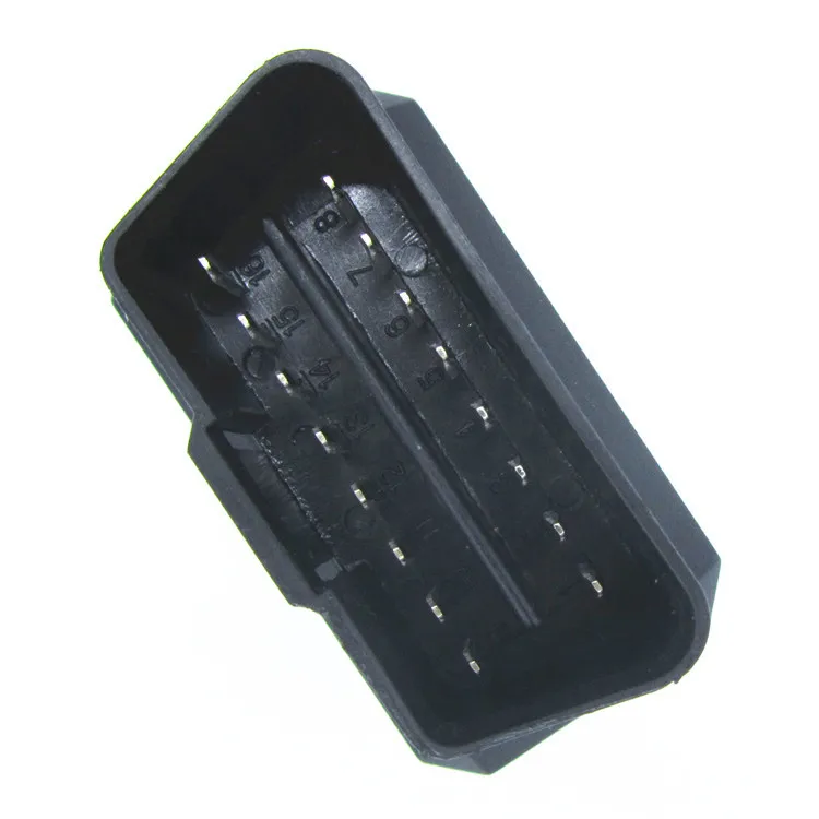 Новый чехол ELM327 OBD2 разъем J1962m штекер с корпусом 16pin разъем|elm327 software|plug hdmielm327 abs |