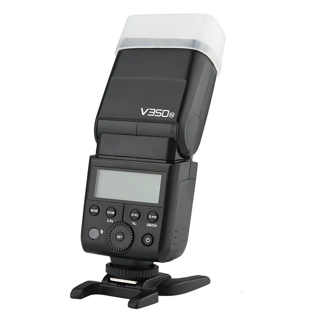 Вспышка для камеры Godox V350N TTL 1/8000s HSS 2 4G GN36 вспышка с полной мощностью 500 время