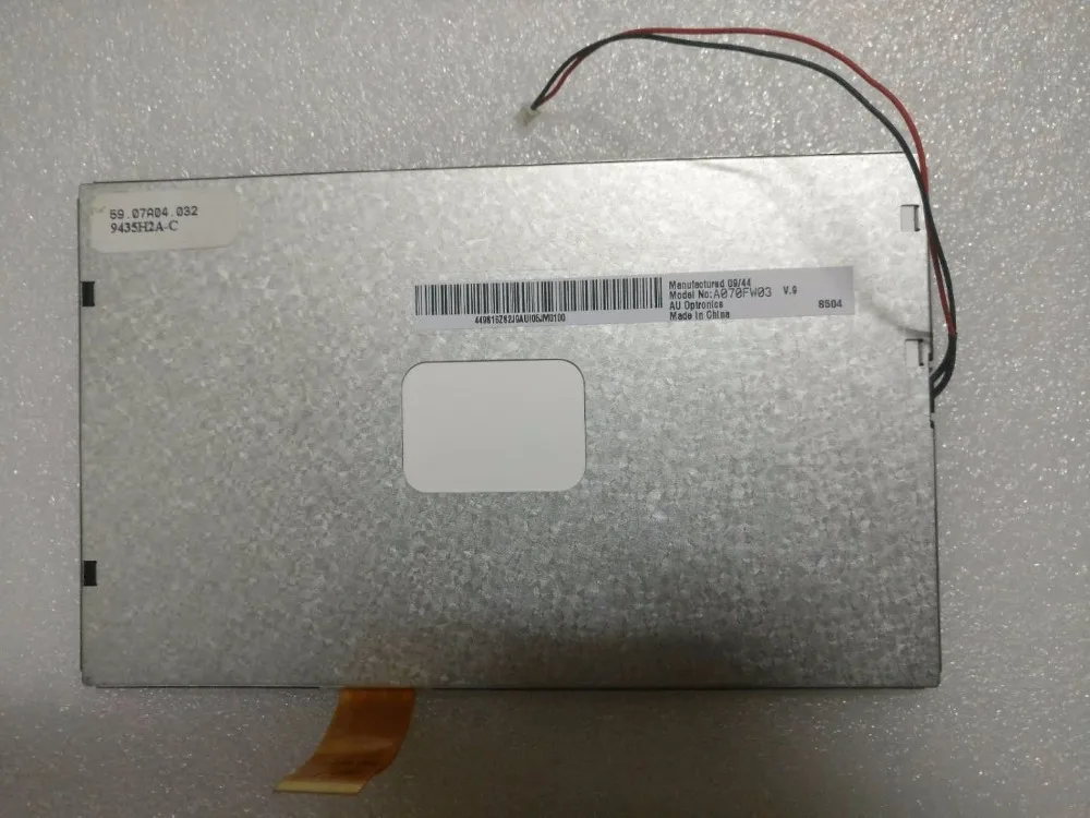 7 дюймовый ЖК экран 26PIN A070FW00 V.7 A070FW03 V.9 VB VD VE светодиодный с подсветкой|7 inch lcd screen|lcd