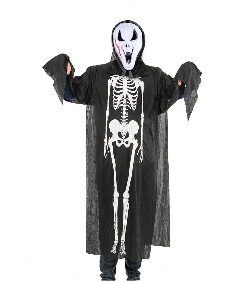 Костюм на Хэллоуин вечернее платье Серьги рука скелета призрака костюмы