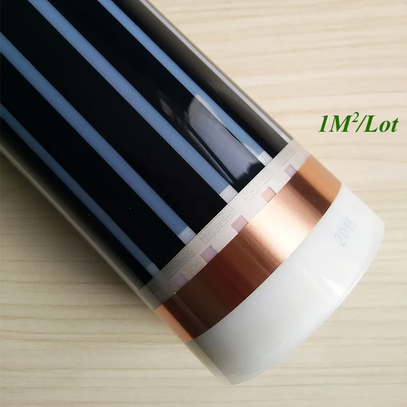 Электрическая инфракрасная пленка для подогрева пола 1 кв. М низкотемпературная