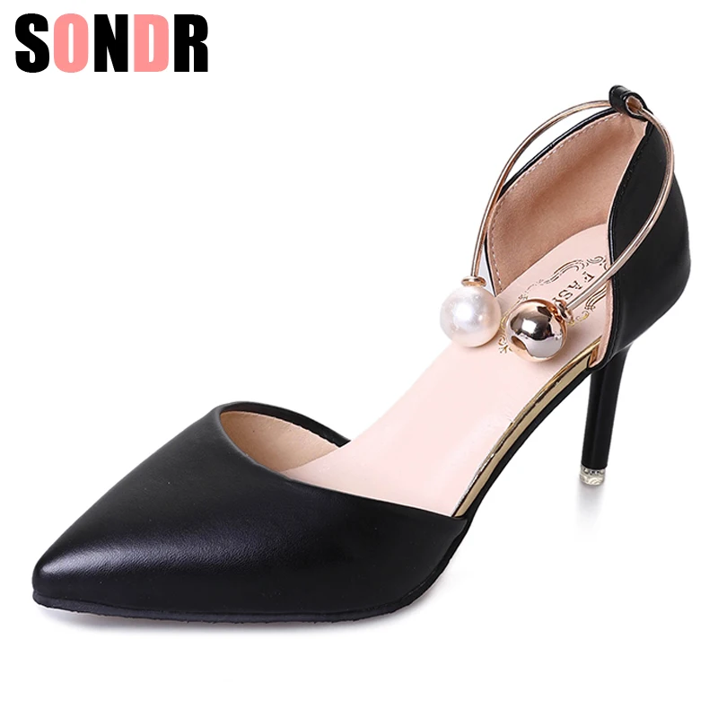 Последняя мода женские туфли на высоком каблуке Роскошные брендовые