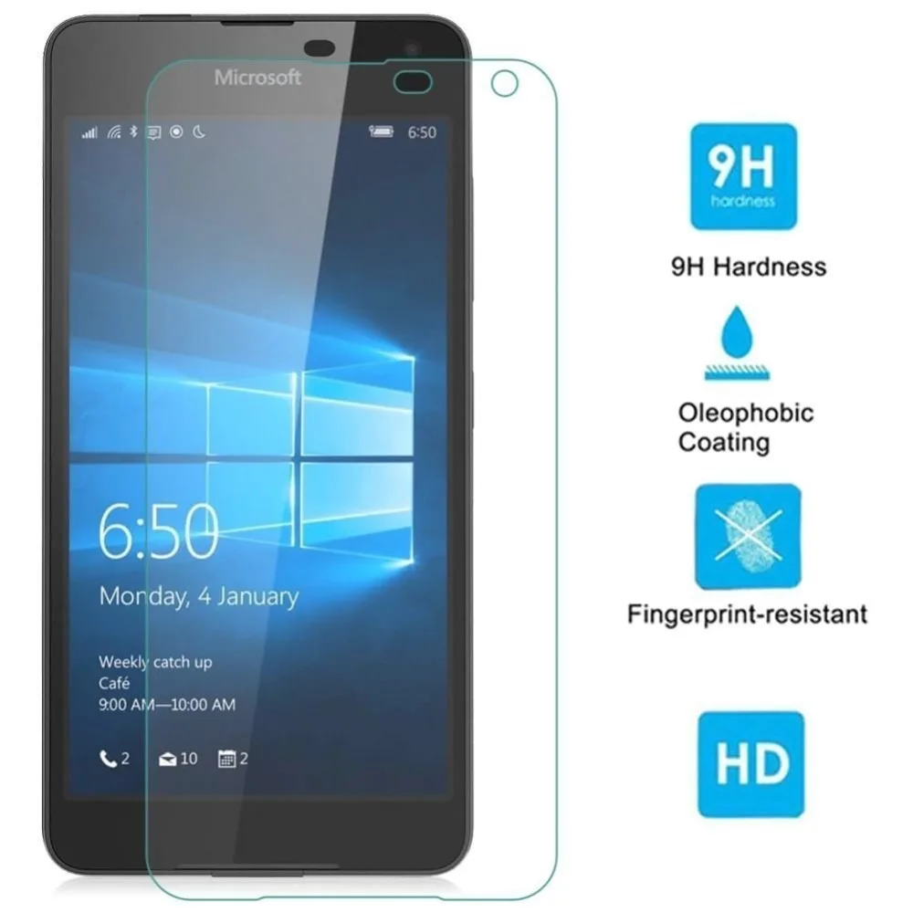 OUZIFISH Премиум Закаленное стекло для Microsoft Lumia 540 550 950 XL 650 Nokia 3 5 6 защитная