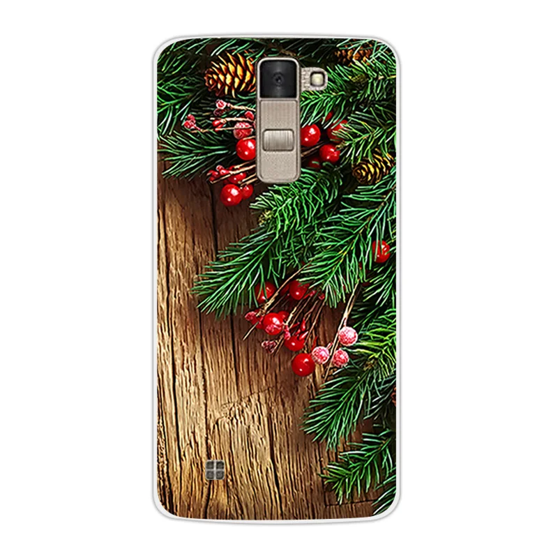 Роскошный ТПУ чехол для LG K8 Lte K350 K350E K350N дизайн для рождественского сезона 5," прозрачный корпус для K 8 телефон силиконовый чехол на заднюю панель Coque - Цвет: 30