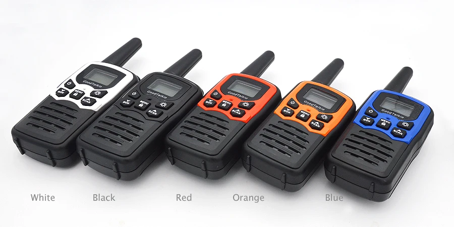 2 шт./лот GoodTalkie T5 ручной Wookie рация для путешествий, туризма иди и болтай walkie Talkie “иди и 5 км Портативный двухстороннее радио