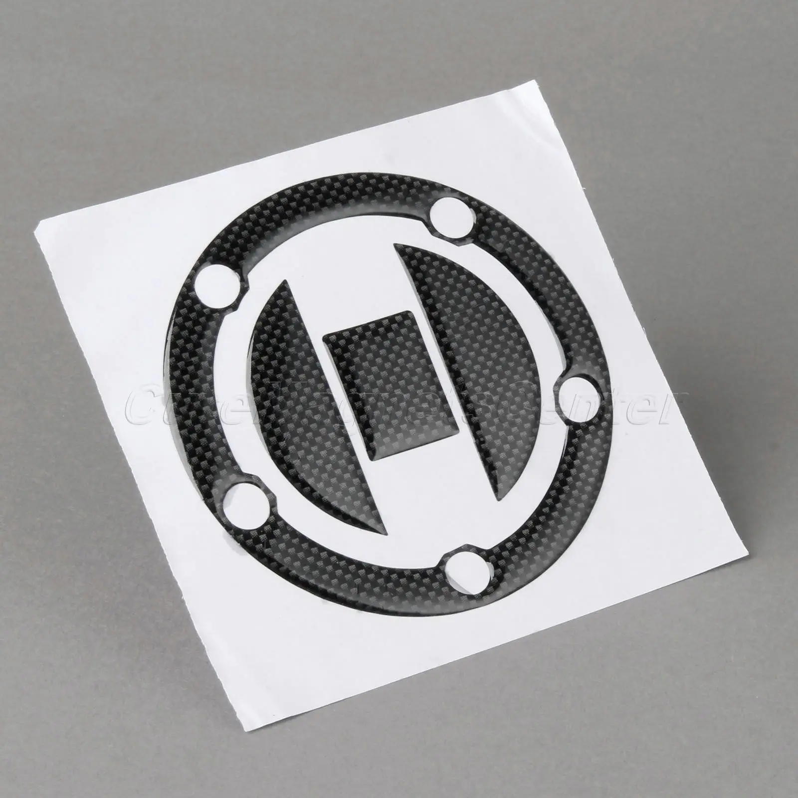3d наклейка на крышку мотоциклетного бака из углеродного волокна для топлива и