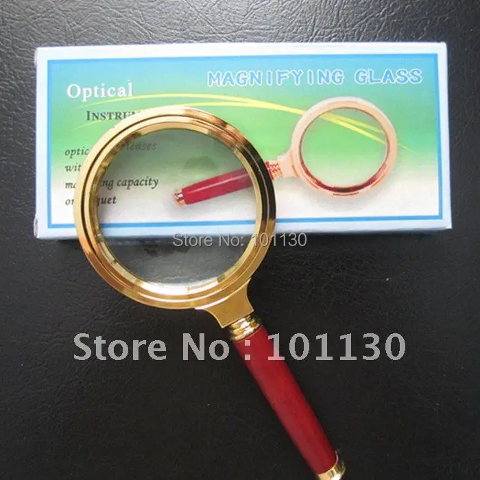 6x60 мм красная деревянная золотая металлическая рамка с прямой ручкой ручное