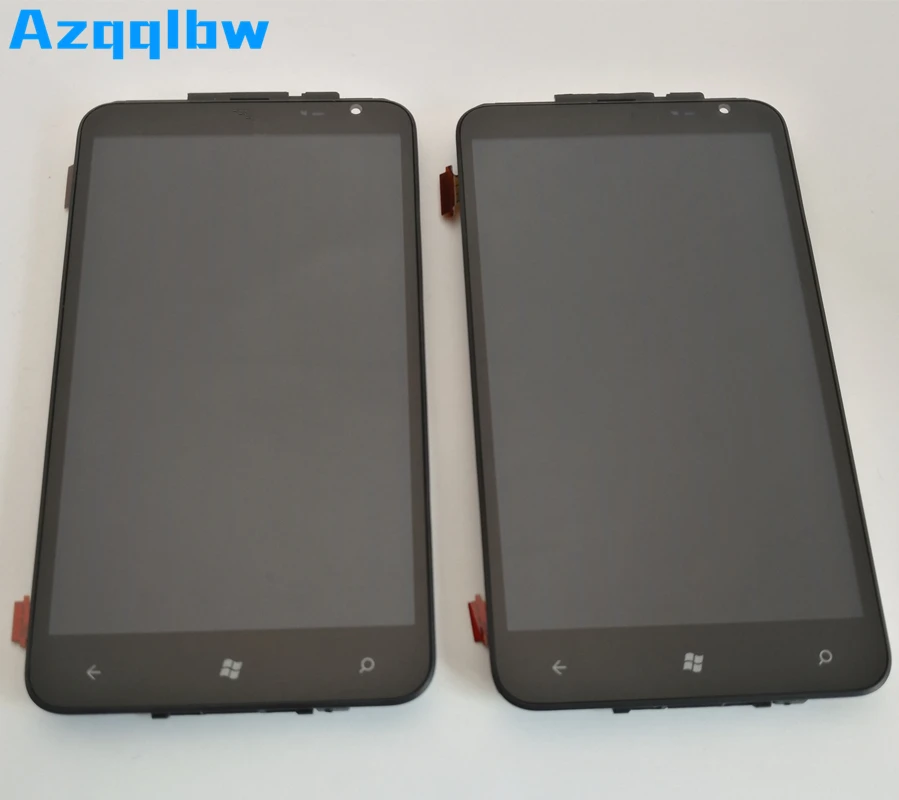 Azqqlbw For HTC Titan/ Eternity/ X310e LCD Screen Display Touch Digitizer Assembly Titan X310E with Frame | Мобильные телефоны и