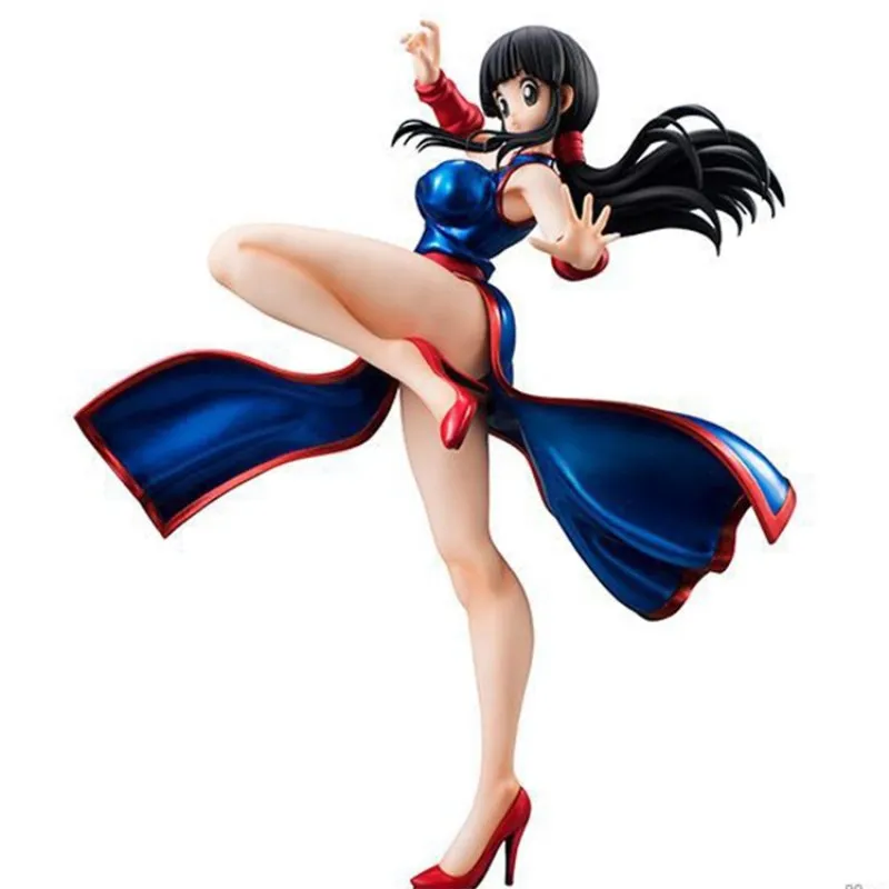 Новинка Chichi Cheongsam Dragon Ball Японские Аниме фигурки экшн и игрушки Фигурки ПВХ Модель