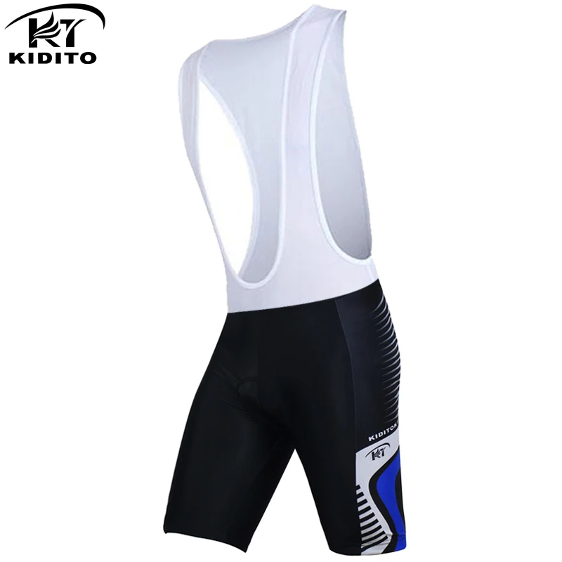 CMJ-BK-1702 KIDITOKT MTB летние велосипедные шорты с нагрудником мужские командные гоночные спортивные велосипедные шорты Coolmax с 3D гелевой подкладкой mtb Raod велосипедные шорты XXS-5XL - Цвет: CMJ-BK-1702