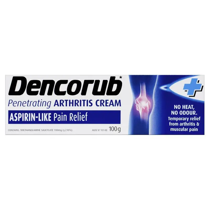 

Australia Dencorub Arthritis Cream *2 No heat &odour Relief from Arthritis Rheumatism Lumbago Fibrositis Sore backs Muscles pain