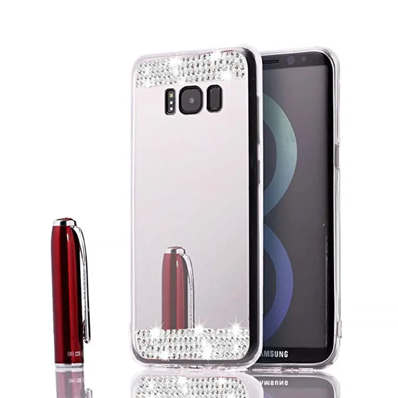 Зеркальный чехол для телефона Samsung Galaxy M20 M10 Note 9 s5 s4 s3 j7 plus c9 pro A8 A6 J7 NOTE 8 A5 A7 2017| |