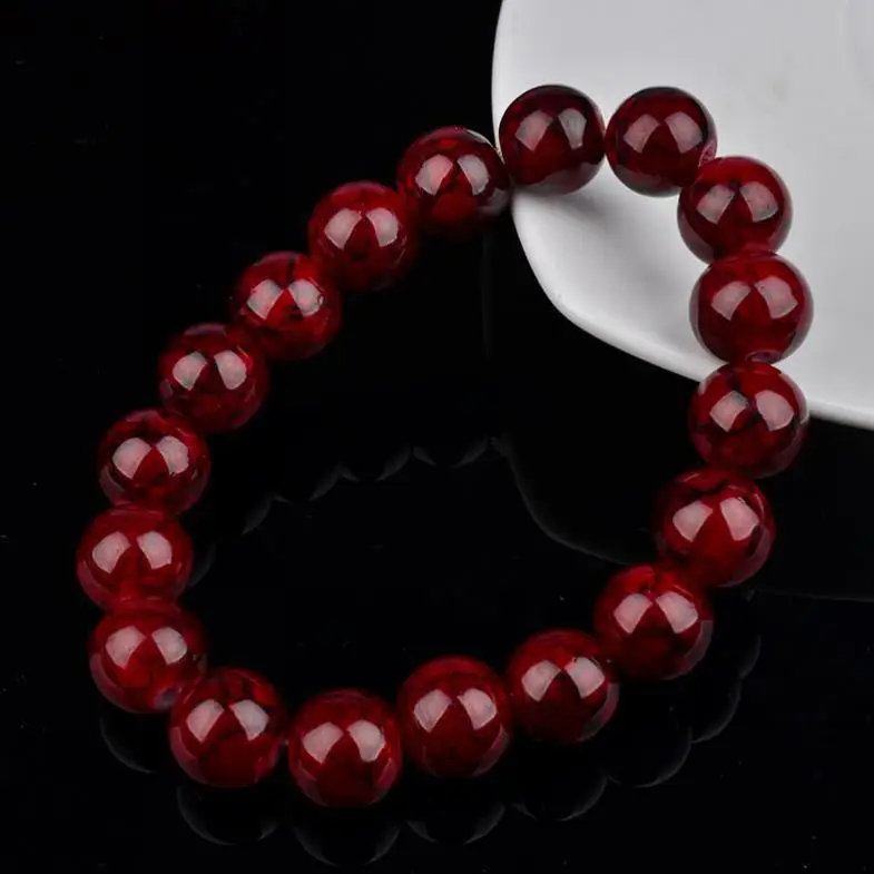 Ручная работа, Pulsera Piedra, натуральный камень, стрейч, эластичное стекло, бусины, браслеты с подвесками, женские модные ювелирные изделия, braccialetto perline